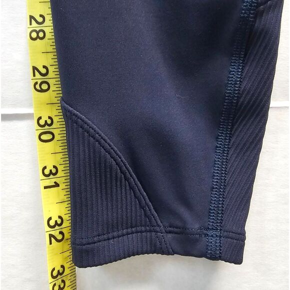 Lululemon ivivva Girls Leggings | Navy Ankle Style | Like New - Picture 7 of 10